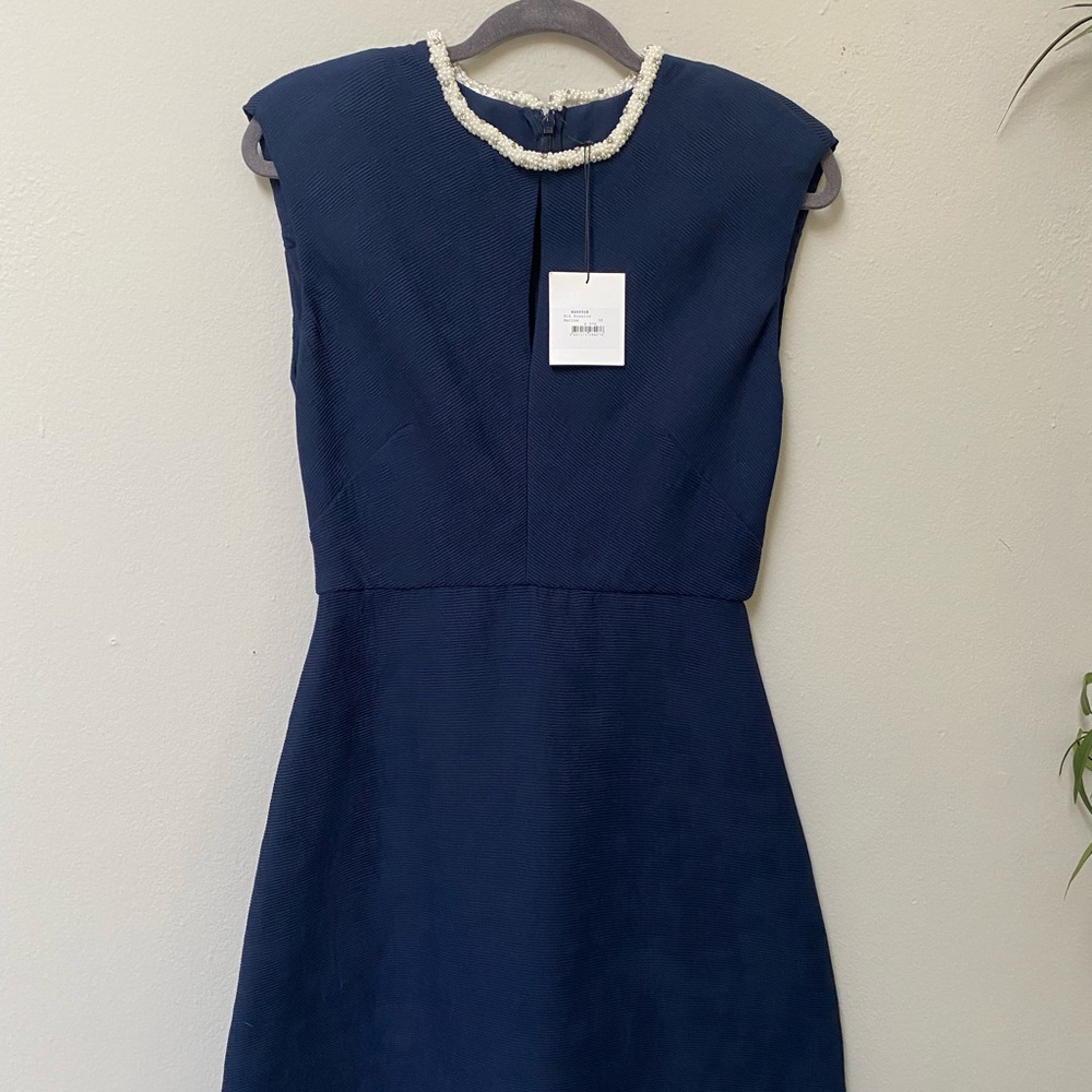 Sandro Paris Rosalie in Marine - Medium